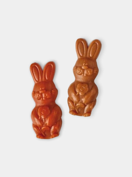 Lot de 2 friandises dentaires pour chien - Lapin de pâques - inooko