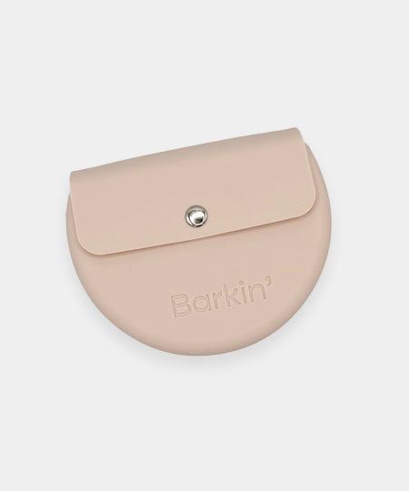 Barkin-pochette-etanche-friandises-chien-chiot-creme