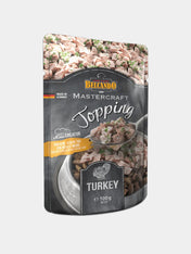 Topping avec bouillon pour chien - Dinde et Persil - Belcando - inooko
