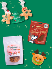 Box de Noël pour chien - Cadeau Gourmand