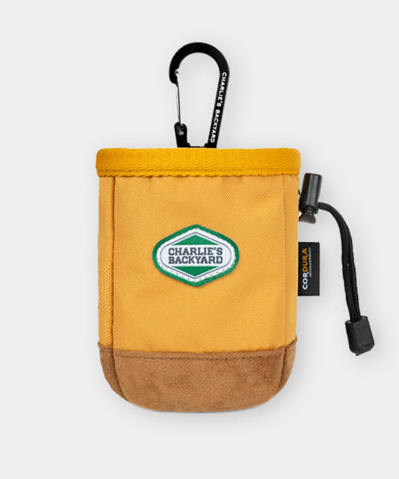 Sac à friandises pour chien - Town Cordura Jaune - Charlie's Backyard - inooko