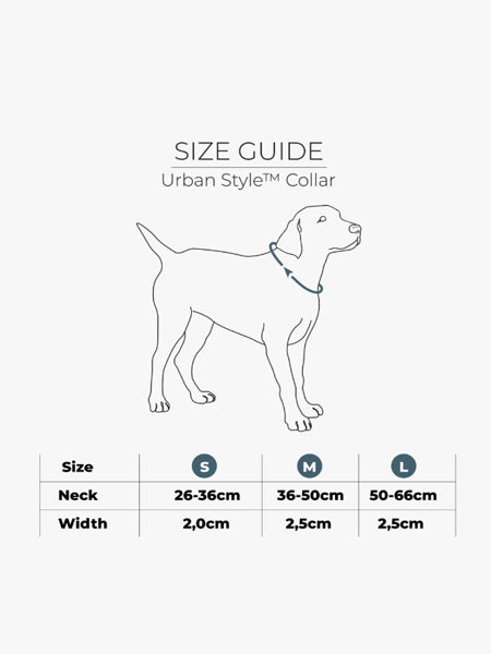 DOG-Copenhagen-collier-pour-chien-resistant-Urban-Style-Collar-guide-des-tailles