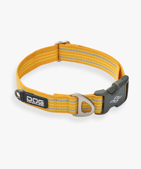 DOG-Copenhagen-collier-pour-chien-resistant-Urban-Style-Collar-jaune