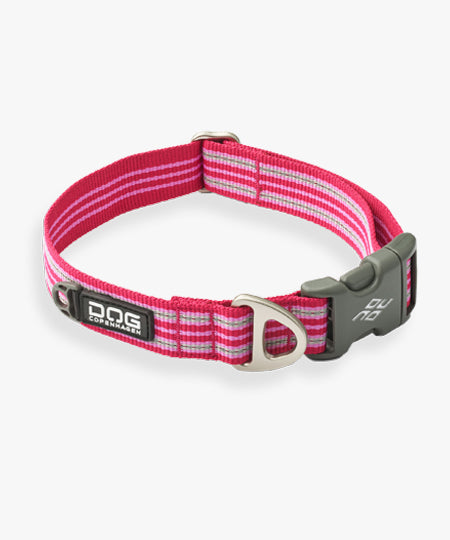 DOG-Copenhagen-collier-pour-chien-resistant-Urban-Style-Collar-rose