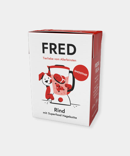 Fred-Felia-smoothie-naturelles-toppers-chien-chiot-boeuf-eglantier
