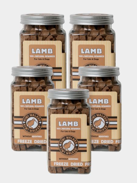 Friandises naturelles pour chien et chat - Agneau - Kiwi Walker - lot 5