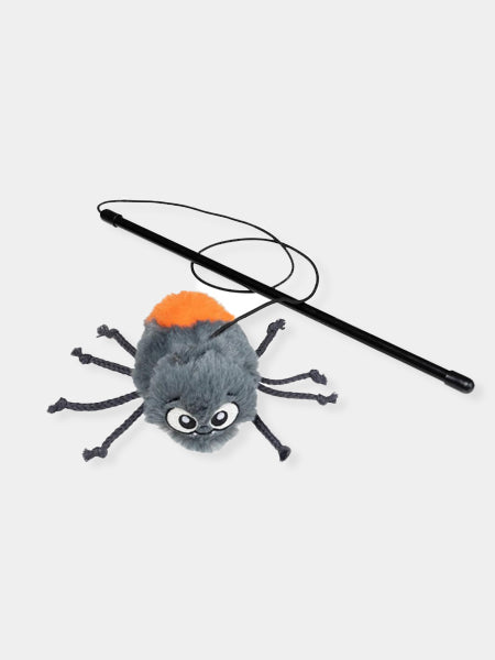 Fuzzyard-jouet-pour-chat-canne-a-peche-halloween-araignee