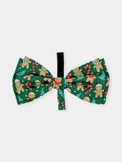 Nœud papillon pour chien - Jolly Gingerbread & Canes - FuzzYard