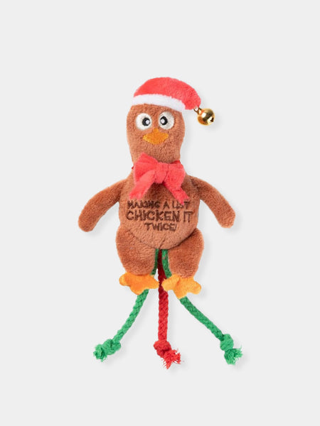 Fuzzyard-peluche-pour-chat-herbe-a-chat-Chicken-It-Twice-Chookt