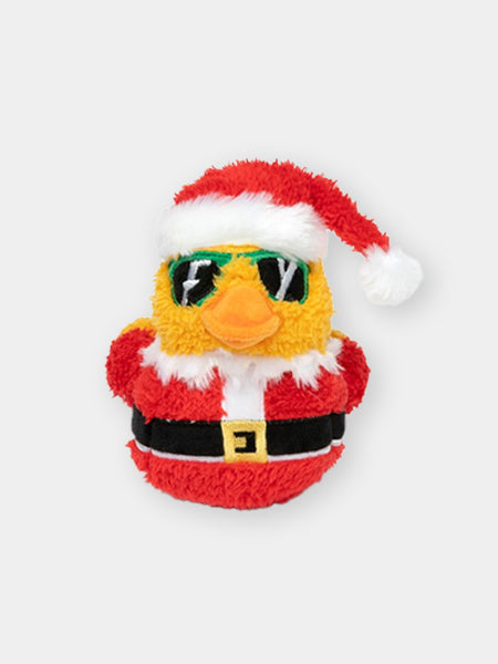 Fuzzyard-peluche-pour-chien-noel-canard-pere-noel