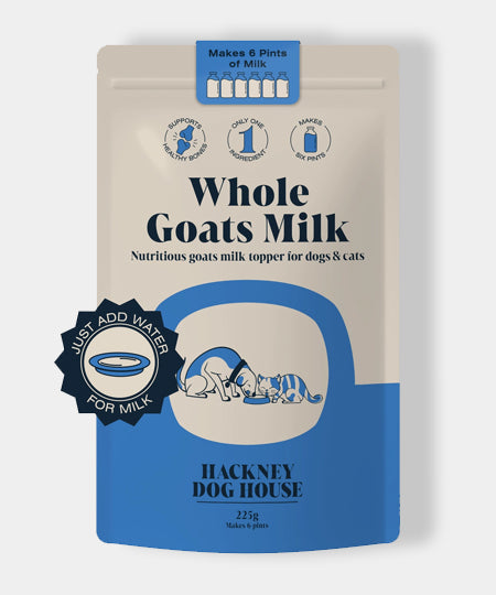 Hackney-Dog-House-complement-alimentaire-chien-lait-de-chevre