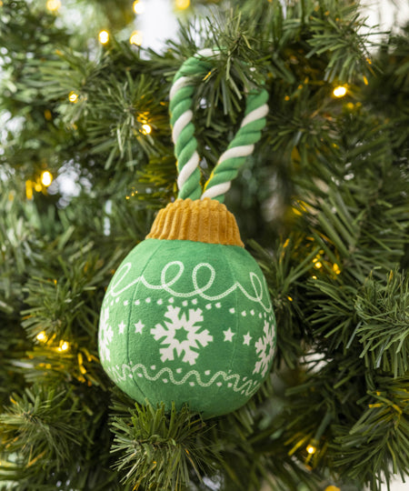 House-of-Paws-peluche-pour-chien-noel-boule-sapin-noel-vert-decoration