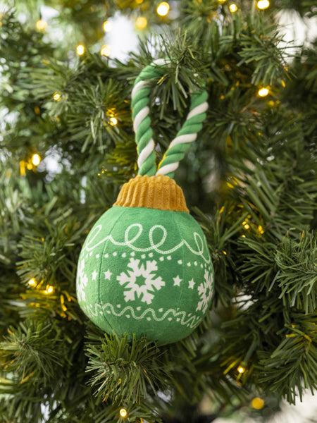 House-of-Paws-peluche-pour-chien-noel-boule-sapin-noel-vert-decoration