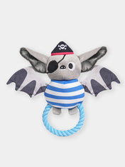 HugSmart-peluche-corde-pour-chien-chiot-chauve-souris-pirate
