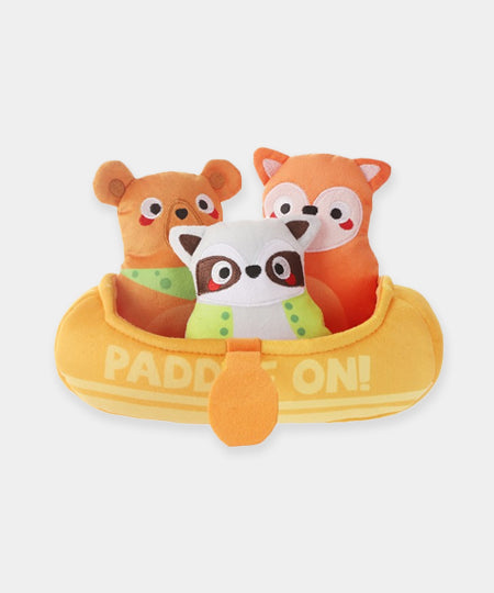 HugSmart-peluche-interactive-pour-chien-chiot-Camping-Pups-Kayak