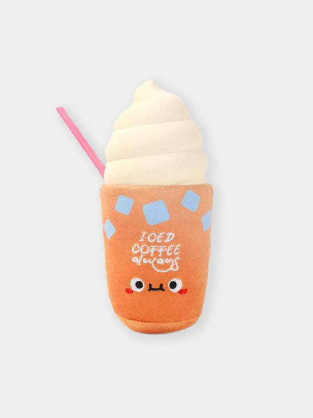 HugSmart-peluche-interactive-pour-chien-chiot-Food-Party-Iced-Coffee