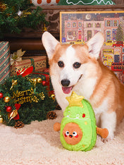 HugSmart-peluche-interactive-pour-chien-chiot-avocat-sapin-noel