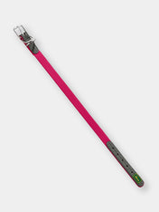 Hunter-collier-biothane-pour-chien-rose-framboise