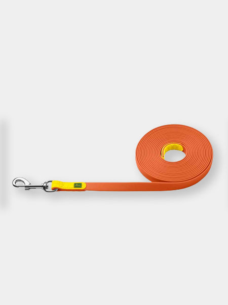 Hunter-longe-convenience-pour-chien-orange-fluo-5-metres