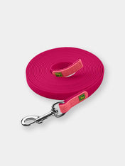 Hunter-longe-convenience-pour-chien-rose-framboise-5-metres