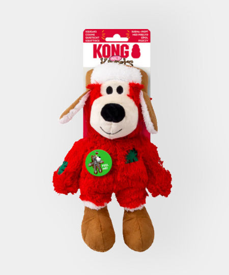Jouet-KONG-Holiday-Wild-Knots-Bear-ours-noel-2025