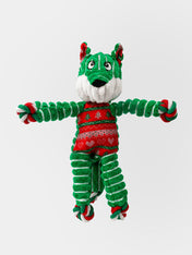 Jouet-KONG-holiday-floppy-knots-fox