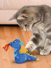 Jouet-interactif-KONG-chat-herbe-a-chat-Enchanted-Dragon