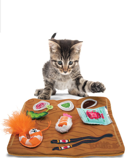 Jouet-tapis-fouille-interactif-KONG-Pull-A-Partz-Sushi