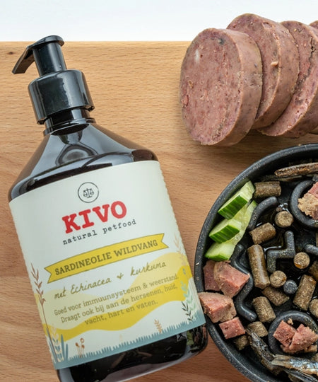 Kivo-natural-pet-food-huile-de-sardine-curcuma-pour-chien