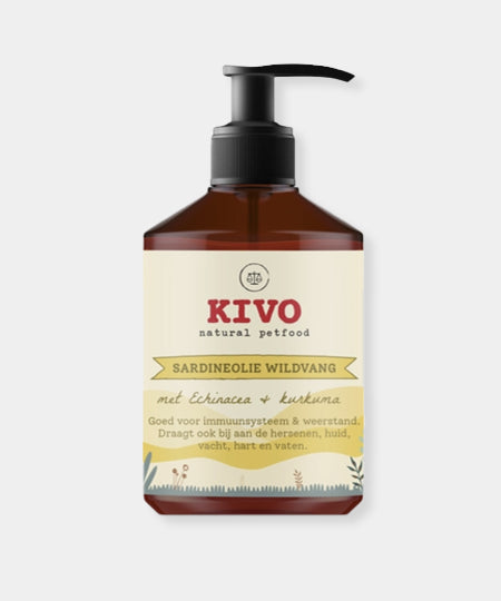 Kivo-natural-pet-food-huile-de-sardine-curcuma-pour-chien