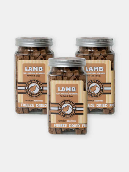 Friandises naturelles pour chien et chat - Agneau - Kiwi Walker - inooko