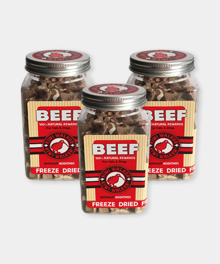 Friandises naturelles pour chien et chat - Boeuf - Kiwi Walker - inooko