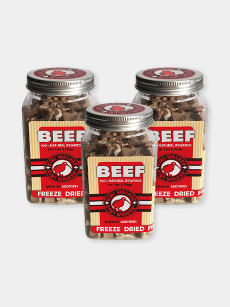 Friandises naturelles pour chien et chat - Boeuf - Kiwi Walker - inooko