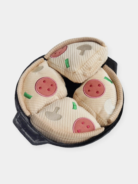 Jeu d'occupation pour chien - Pizza - Lambwolf Collective - inooko