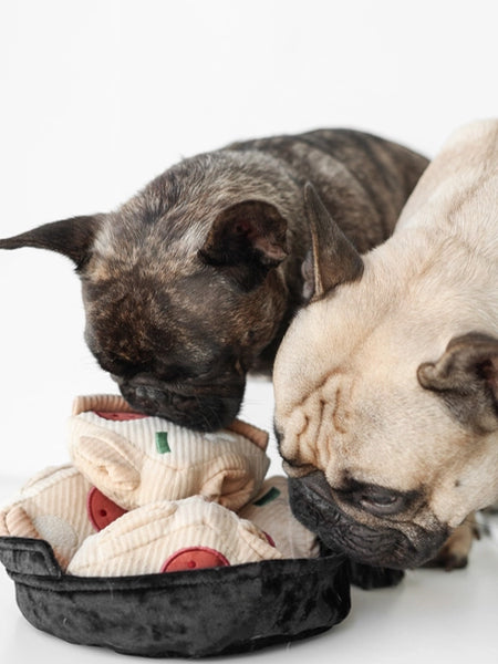 Jeu d'occupation pour chien - Pizza - Lambwolf Collective - inooko