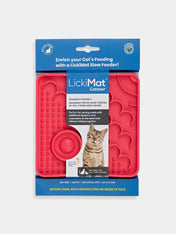 Lickimat-tapis-lechage-occupation-chat-CATSTER-rose