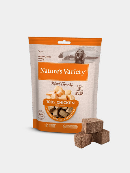       Natures-variety-friandises-lyophilisee-pour-chien-chiot-chunks-poulet