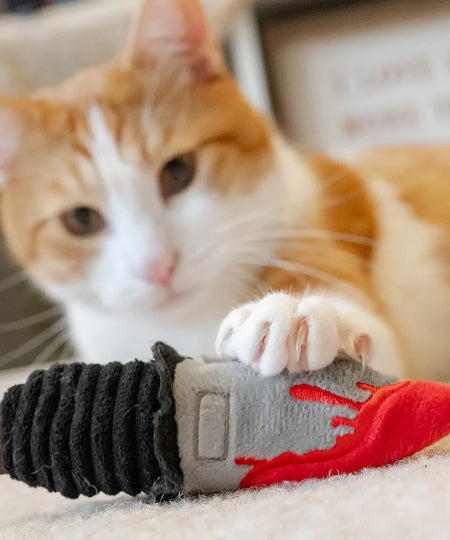 Pet-play-jouet-peluche-chat-Feline-Frenzy-Killer-Cat-Toy-Collection-Deadly-Duo