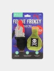 Pet-play-jouet-peluche-chat-Feline-Frenzy-Killer-Cat-Toy-Collection-Deadly-Duo