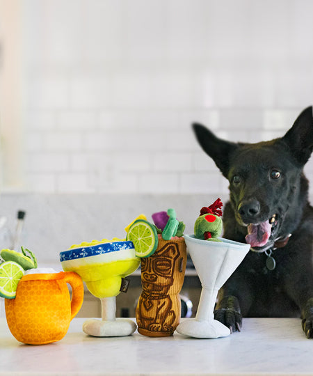 Pet-play-jouet-peluche-chien-Barktender-Tiki-Time
