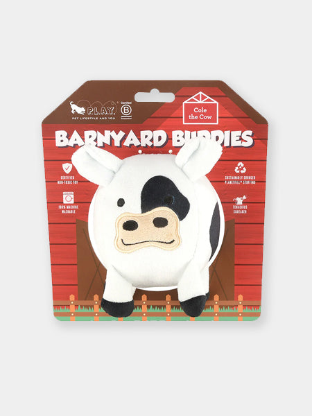 Pet-play-jouet-peluche-chien-balle-a-picot-Barnyard-Buddies-vache