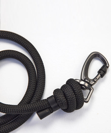 Pups-Bubs-laisse-en-corde-pour-chien-resistante-design-Rover-noir