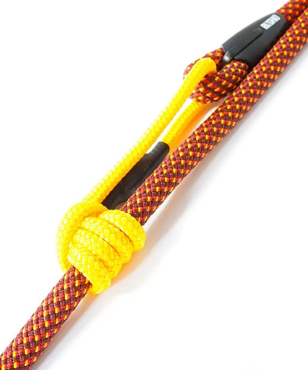 Ringhio-laisse-corde-ajustable-jaune-orange-doha