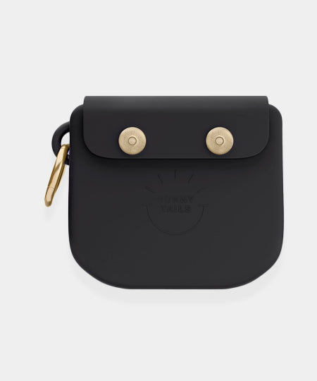 Pochette à friandises pour chien en silicone - Noire - Shop Sunny Tails - inooko