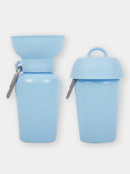 Springer-bouteille-Flip-Dog-portable-voyage-chien-BLEU