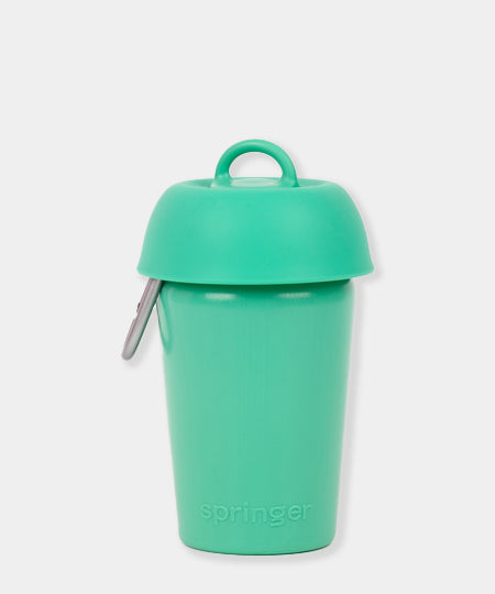 Springer-bouteille-Flip-Dog-portable-voyage-chien-vert