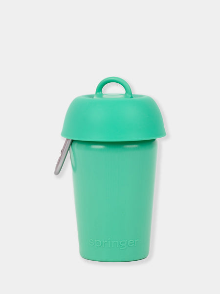 Springer-bouteille-Flip-Dog-portable-voyage-chien-vert