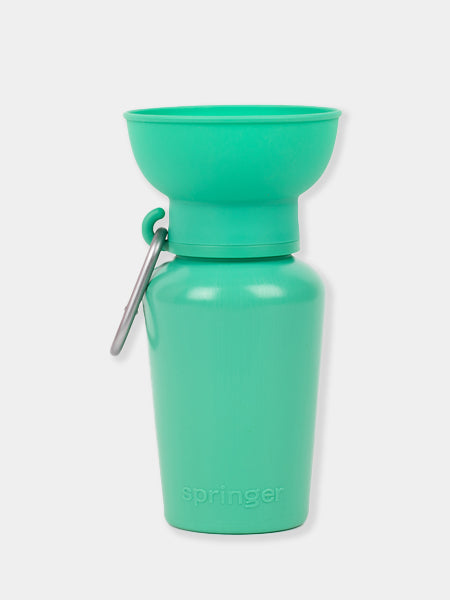 Springer-bouteille-Flip-Dog-portable-voyage-chien-vert