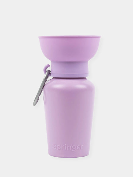 Springer-bouteille-Flip-Dog-portable-voyage-chien-violet