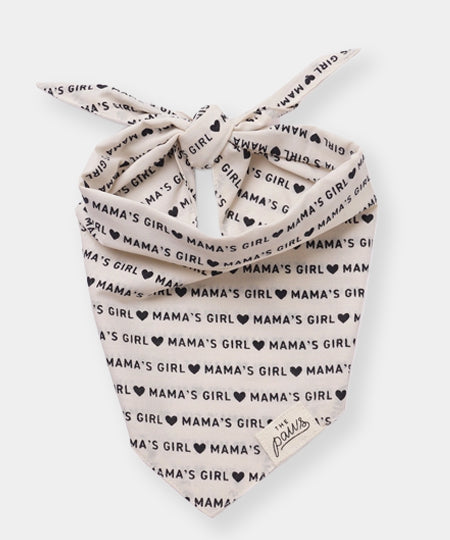 The-Paws-bandana-pour-chien-Mama_s-girl